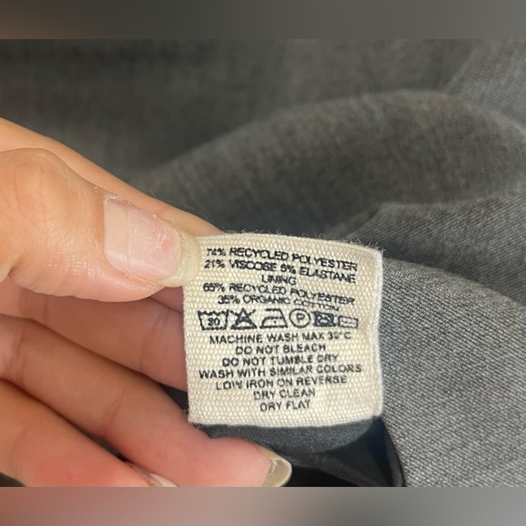 Djerf Avenue Must Have Gray Mini Skirt Women’s Size Medium - Picture 8 of 11